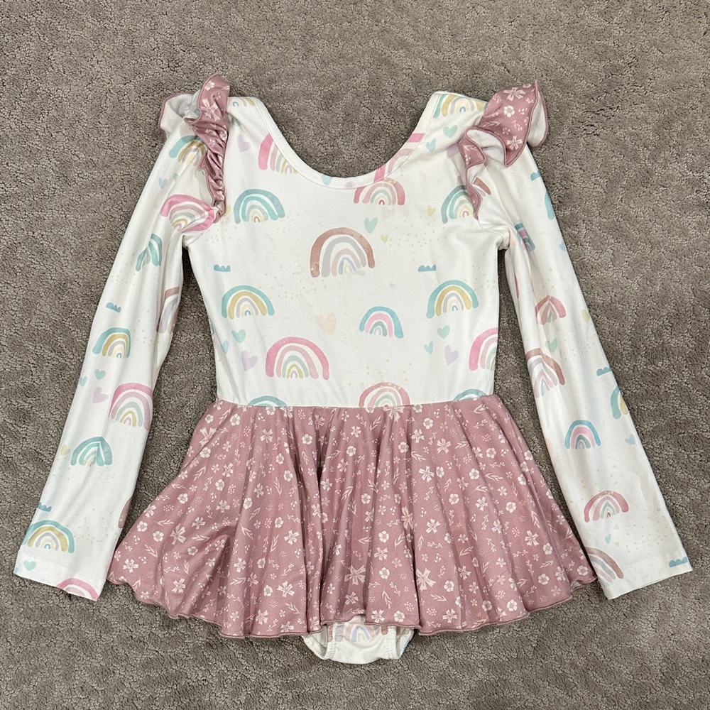 Rainbow Dance Tutu Dress